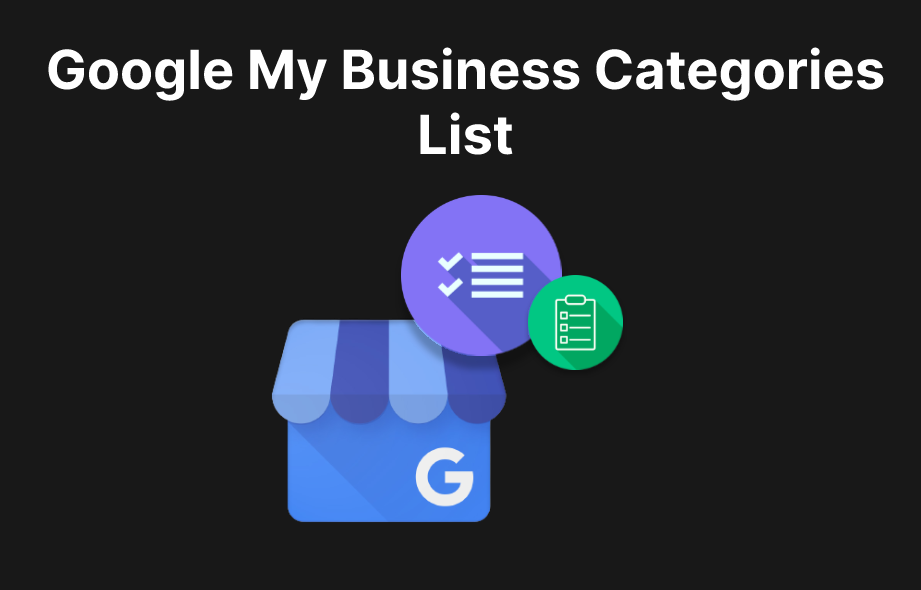 Google My Business: Für den Eintrag automatisch generierte Servicekategorien
